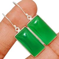 Green Onyx Earring-GROE260