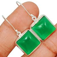 Green Onyx Earring-GROE263