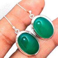 Green Onyx Earring-GROE286