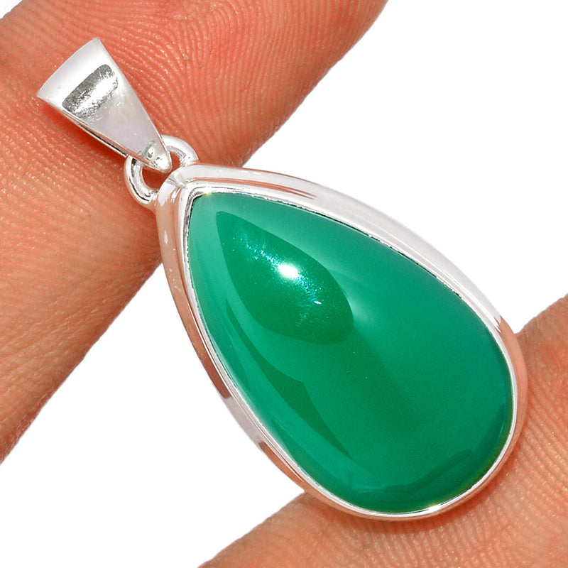 1.5" Green Onyx Pendants - GROP746