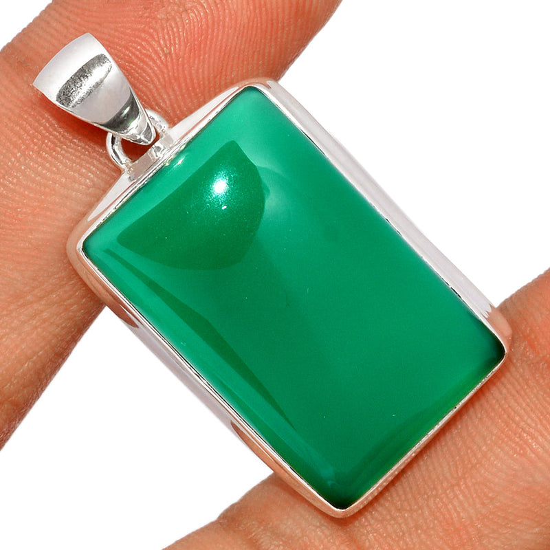 1.6" Green Onyx Pendants - GROP747