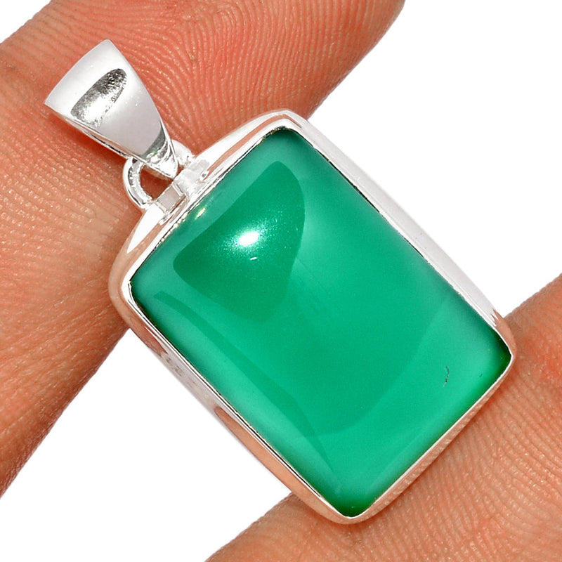 1.3" Green Onyx Pendants - GROP767