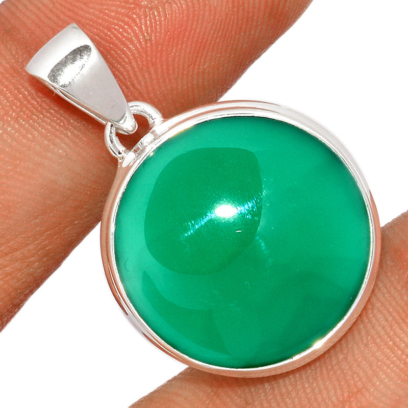 1.3" Green Onyx Pendants - GROP781