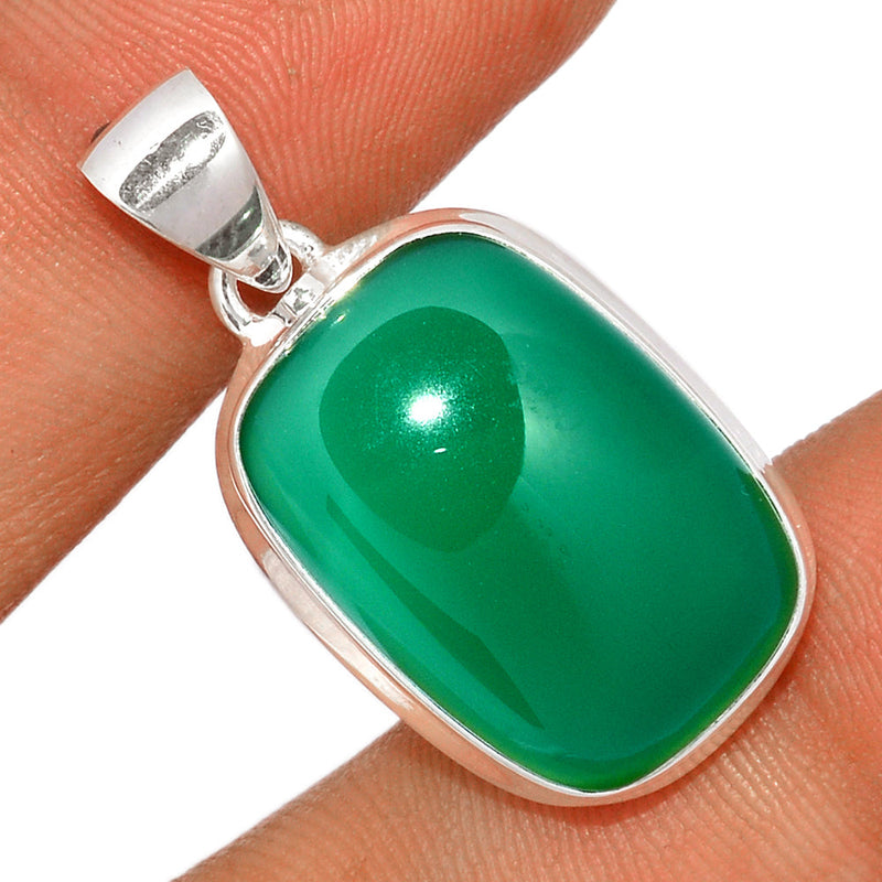 1.3" Green Onyx Pendants - GROP783