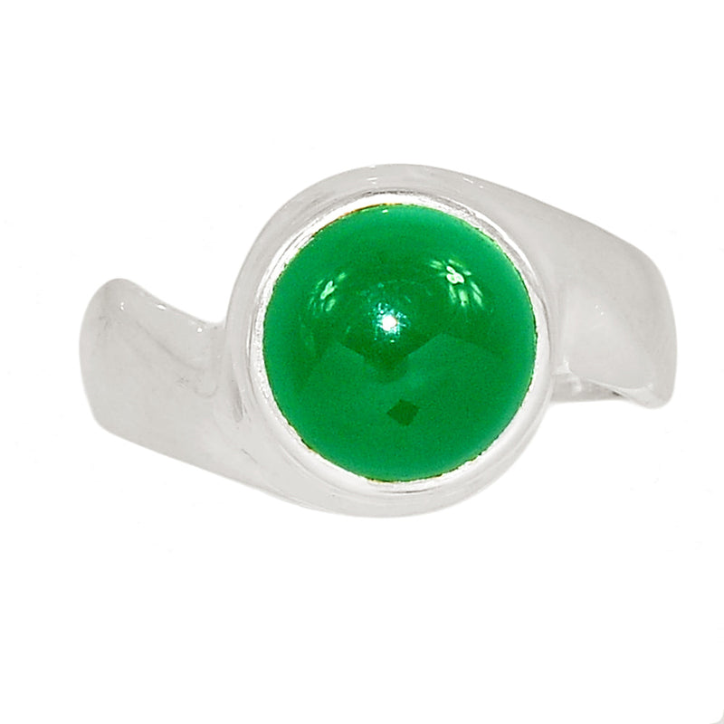 Solid - Green Onyx Ring - GROR1027