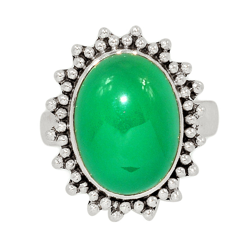 Fine Filigree - Green Onyx Ring -  GROR1035