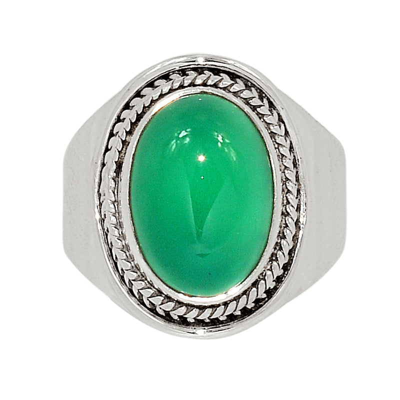 Fine Filigree - Green Onyx Ring -  GROR1045