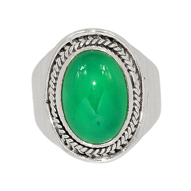 Fine Filigree - Green Onyx Ring -  GROR1049