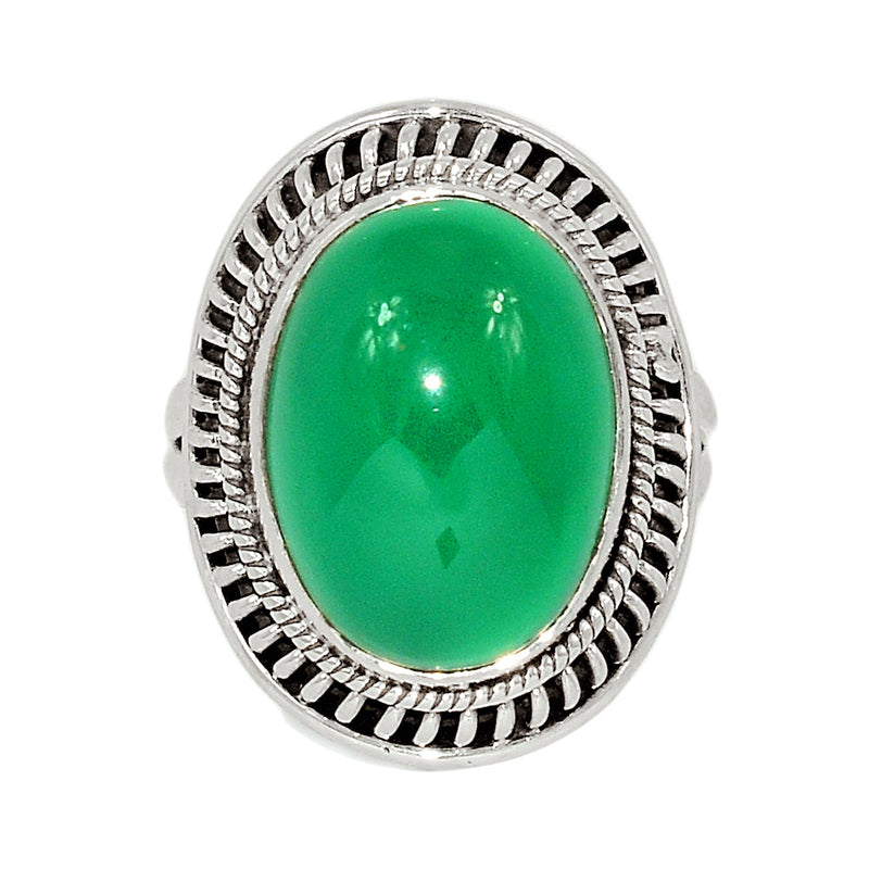Fine Filigree - Green Onyx Ring -  GROR1051