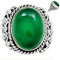 Green Onyx Ring-GROR490