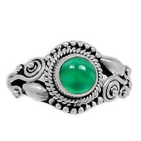 Green Onyx Ring-GROR512