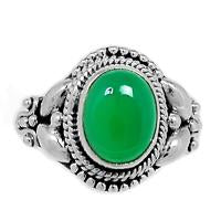 Green Onyx Ring-GROR514