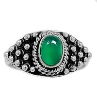 Green Onyx Ring-GROR515