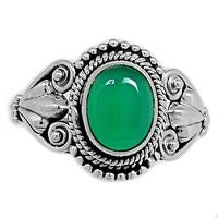 Green Onyx Ring-GROR518