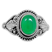 Green Onyx Ring-GROR523