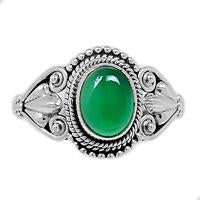 Green Onyx Ring-GROR531