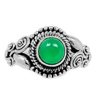 Green Onyx Ring-GROR535