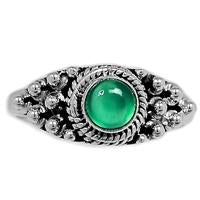 Green Onyx Ring-GROR544