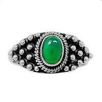 Green Onyx Ring-GROR558