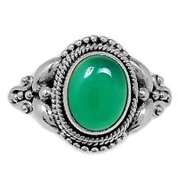 Green Onyx Ring-GROR565