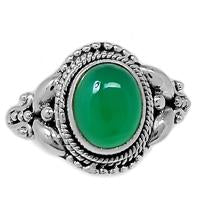 Green Onyx Ring-GROR572