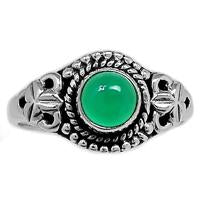 Green Onyx Ring-GROR614