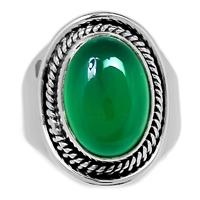 Green Onyx Ring-GROR618