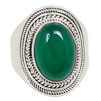 Green Onyx Ring-GROR655