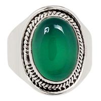 Green Onyx Ring-GROR656