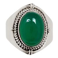 Green Onyx Ring-GROR664