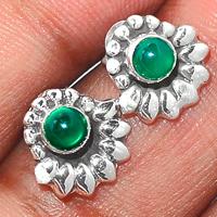 Green Onyx Studs-GROS110