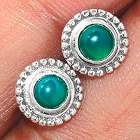 Green Onyx Studs-GROS138