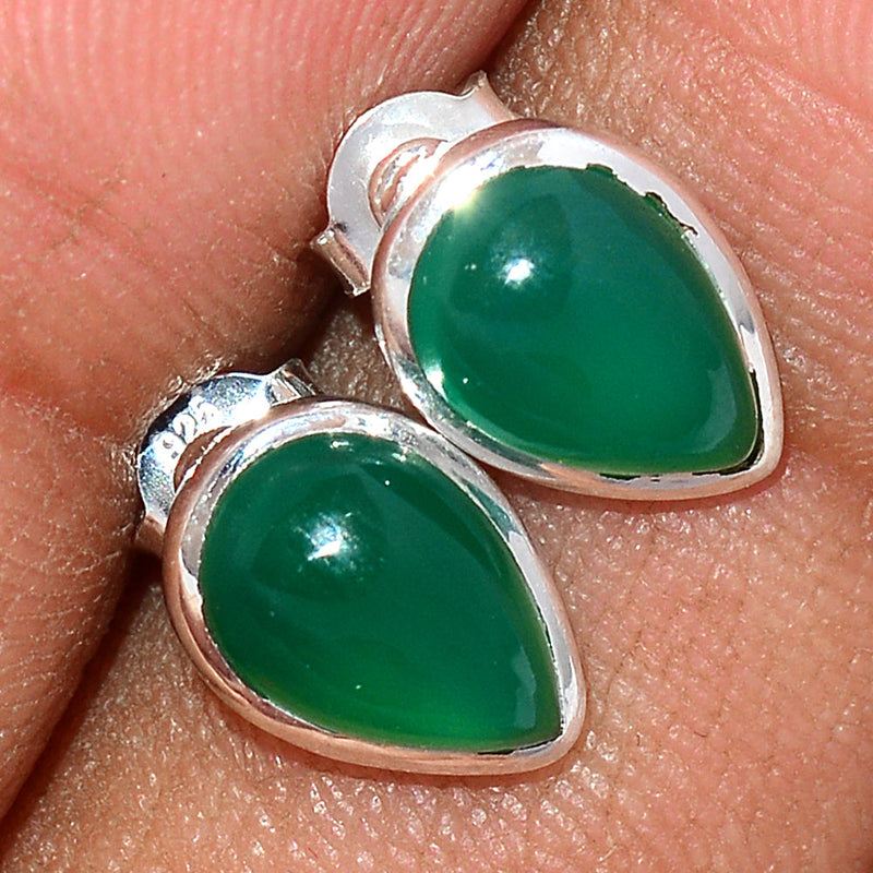 Green Onyx Studs - GROS148