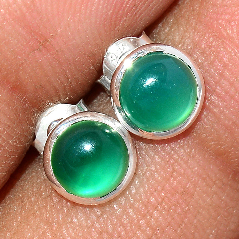 Green Onyx Studs - GROS149