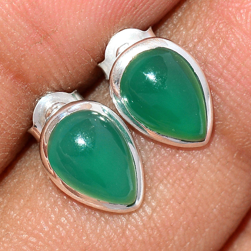 Green Onyx Studs - GROS152