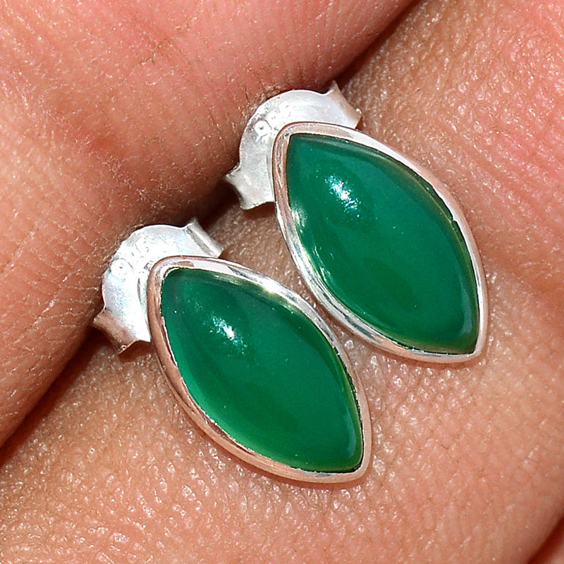 Green Onyx Studs - GROS168