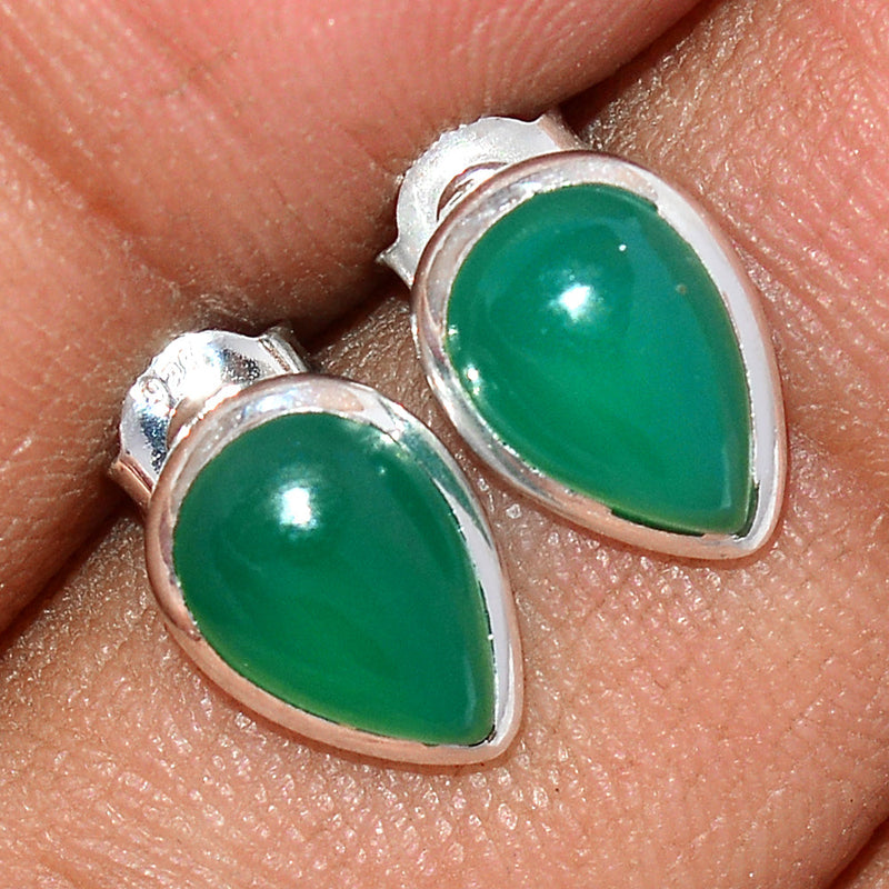 Green Onyx Studs - GROS170