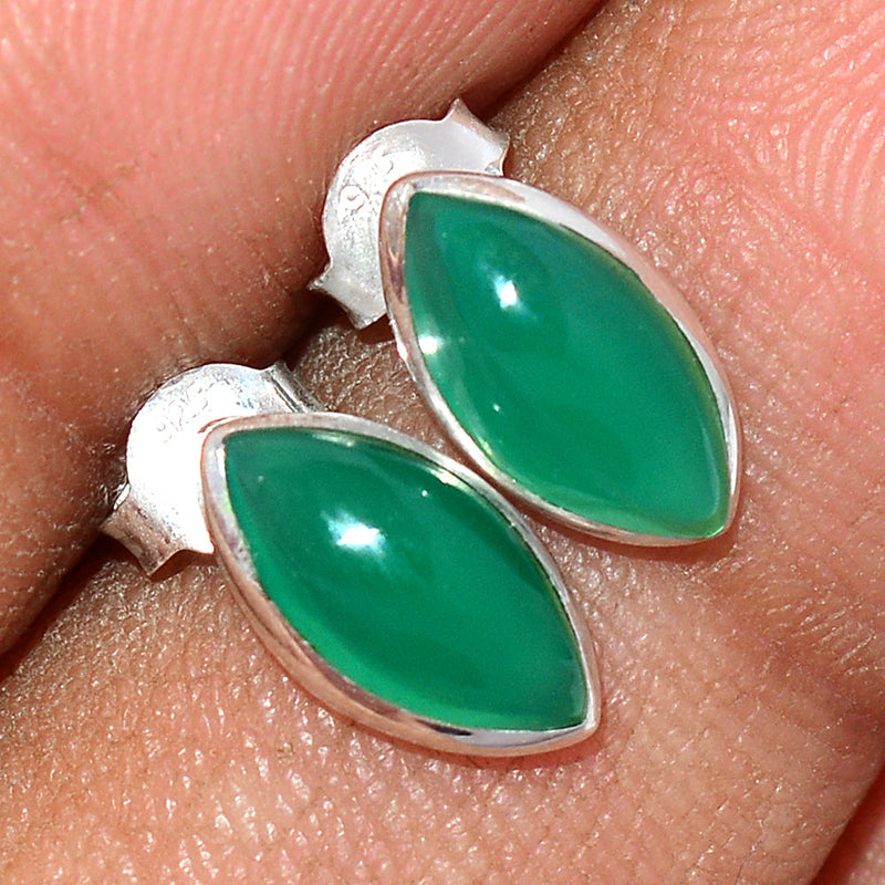 Green Onyx Studs - GROS179