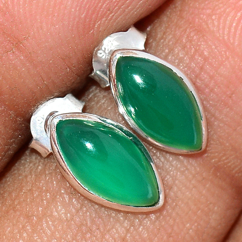 Green Onyx Studs - GROS181