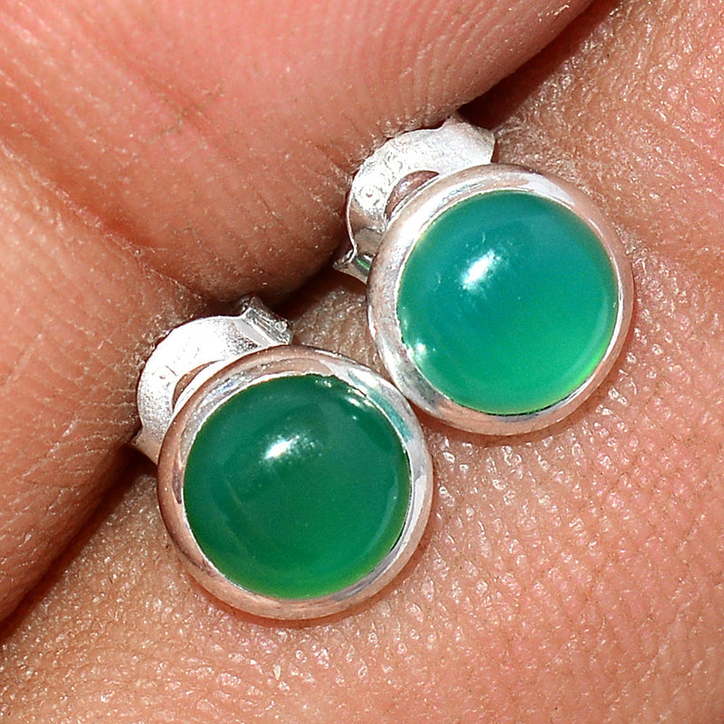 Green Onyx Studs - GROS185