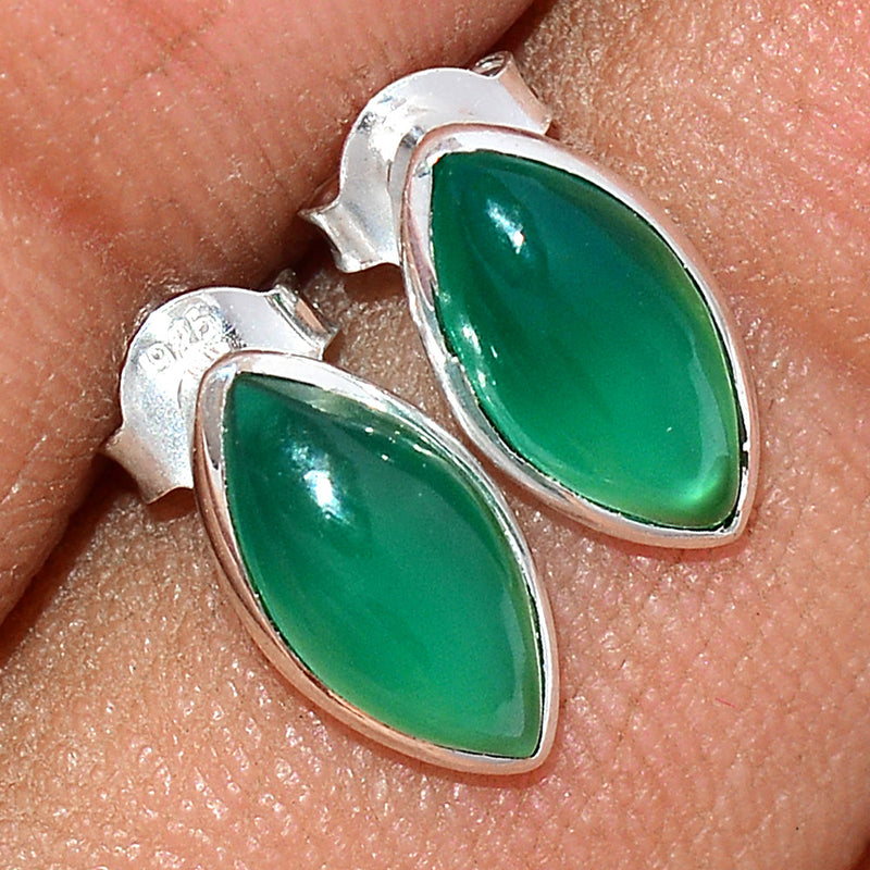 Green Onyx Studs - GROS205
