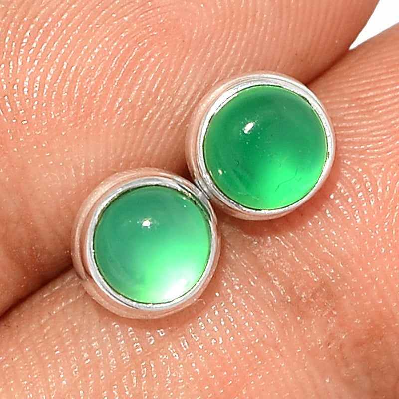 Green Onyx Studs - GROS261