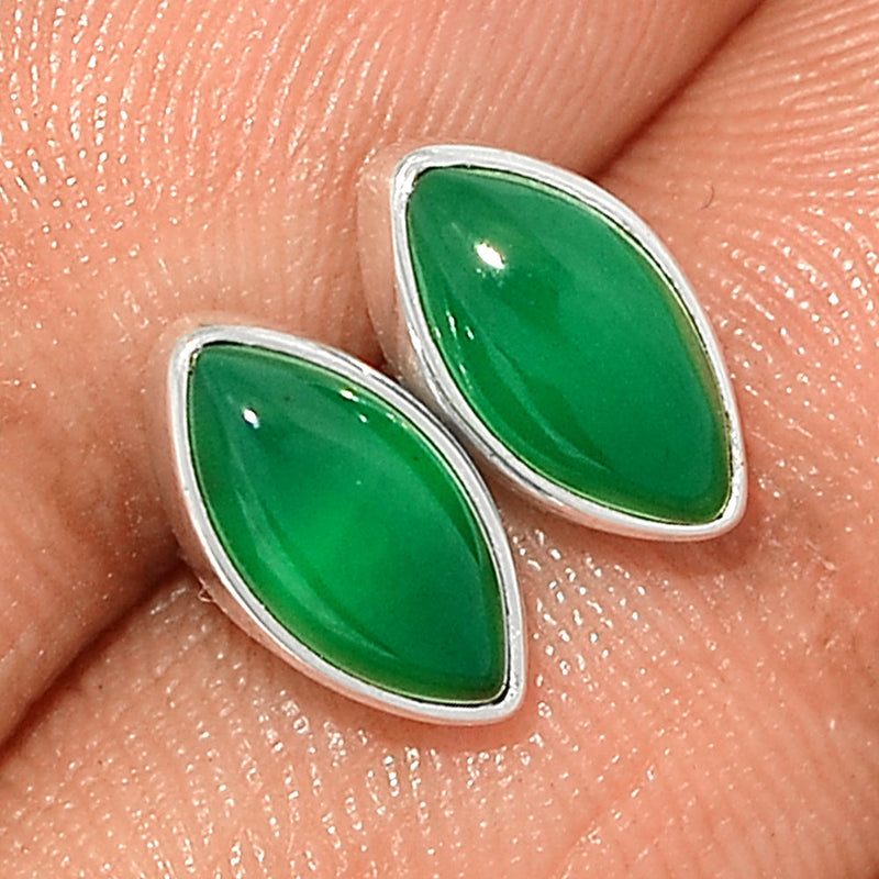 Green Onyx Studs - GROS265