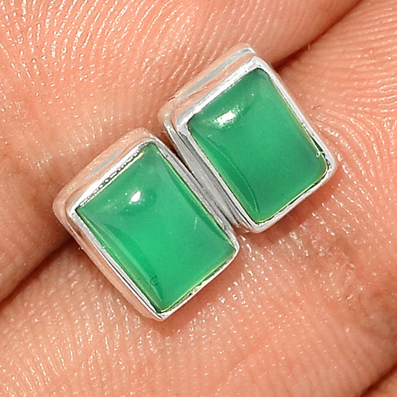 Green Onyx Studs - GROS268