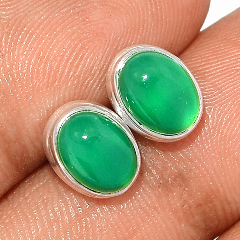 Green Onyx Studs - GROS270