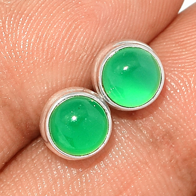 Green Onyx Studs - GROS282