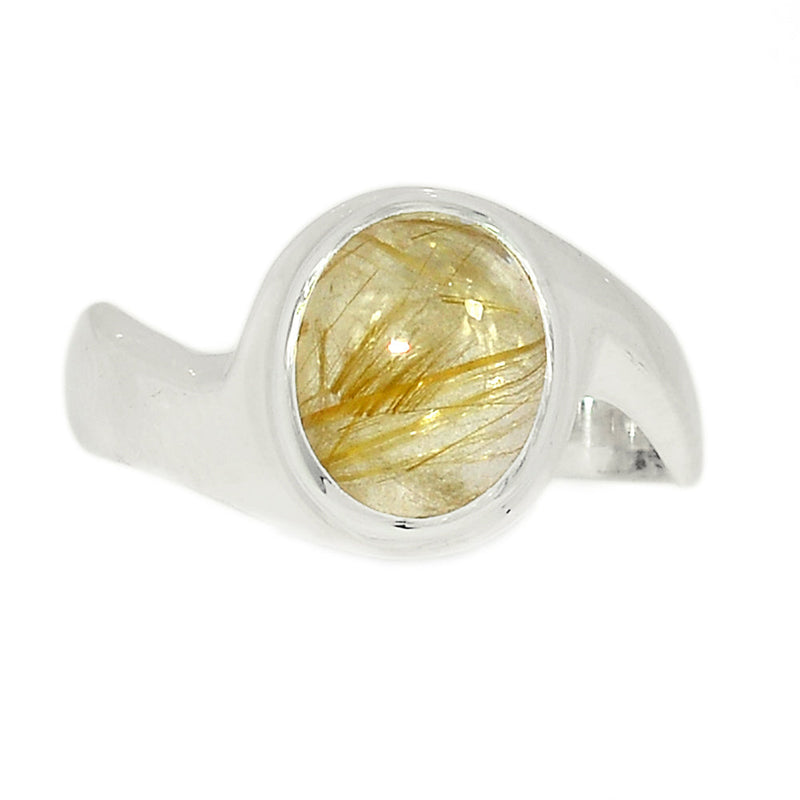 Solid - Golden Rutile Ring - GRUR1134