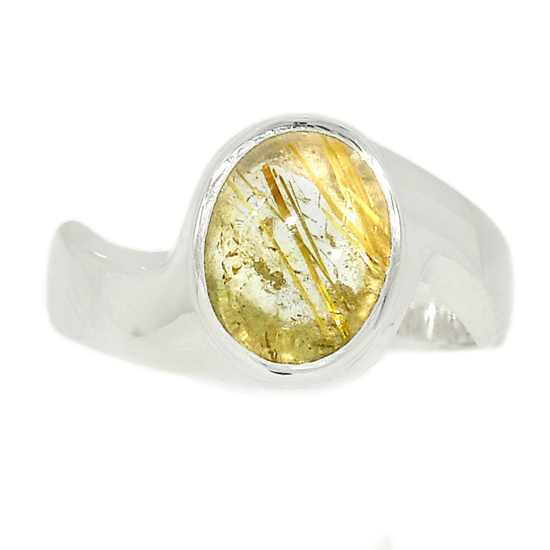 Solid - Golden Rutile Ring - GRUR1149