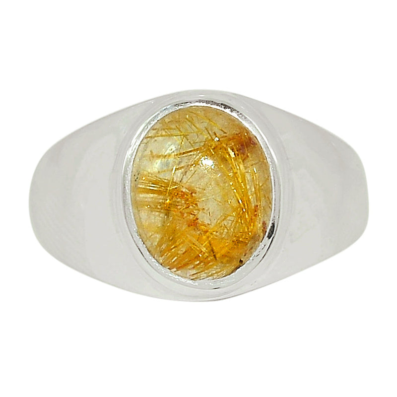 Solid - Golden Rutile Ring - GRUR1407