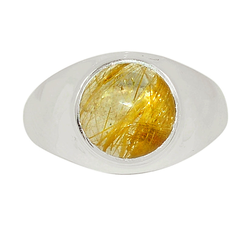 Solid - Golden Rutile Ring - GRUR1408